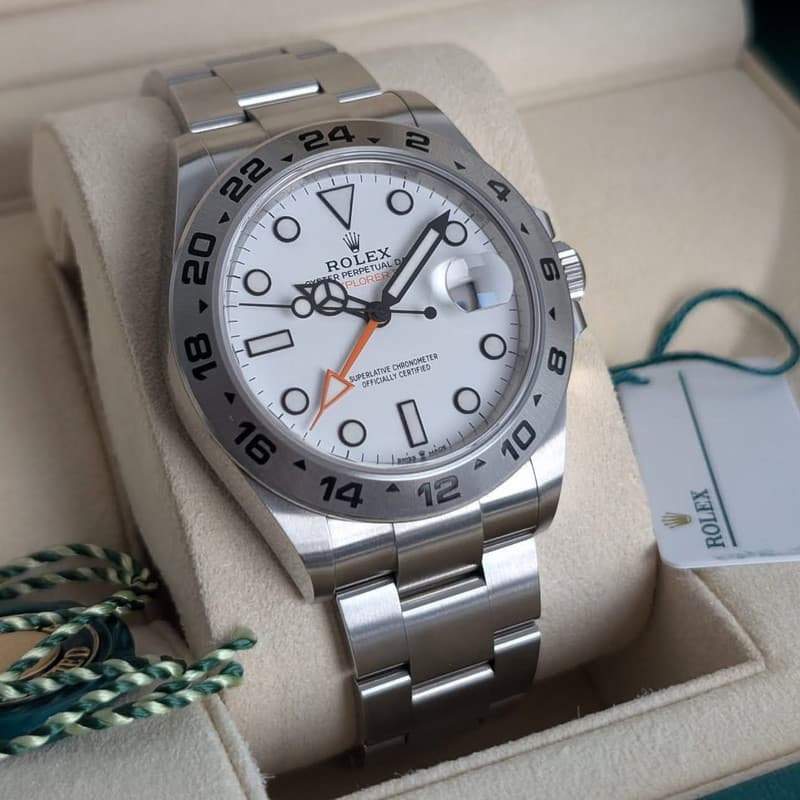 FS: Rolex Explorer II 42MM 226570 (White Polar Dial) COMPLETE SET!