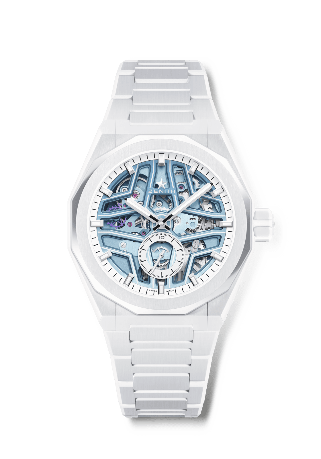 Zenith Zenith Defy Skyline Skeleton White Surfer Ceramic