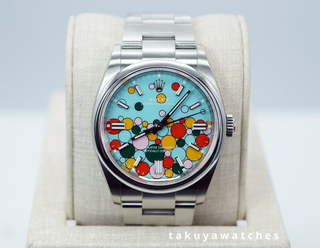 FSOT: Rolex 126000 OYSTER PERPETUAL 36 TURQUOISE CELEBRATION DIAL 2024 COMPLETE SET