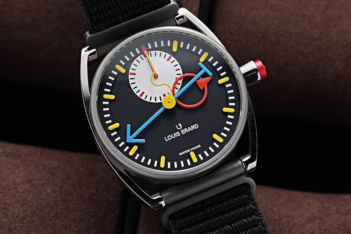 Louis Erard Alain Silberstein Monopusher Chronograph Limited 74359TT02.BTT88