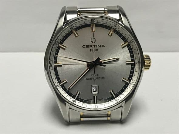 FS: LNIB CERTINA DS-1 Powermatic 80 in Steel on Bracelet