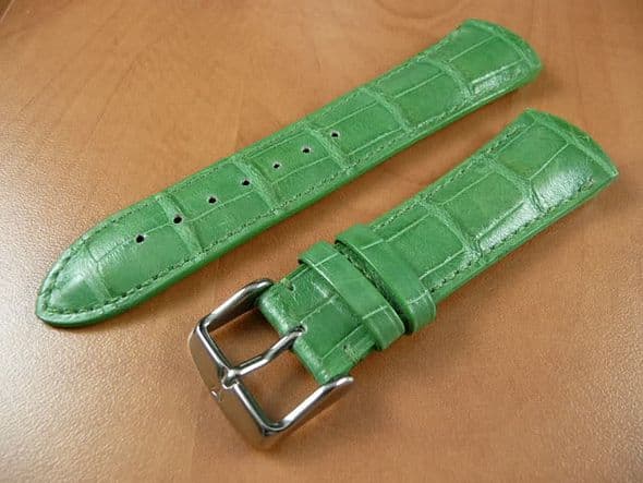 FS: Watch Strap – 17mm – Green Alligator