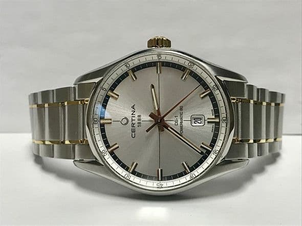 FS: LNIB CERTINA DS-1 Powermatic 80 in Steel on Bracelet