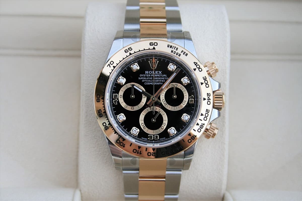 FS: ROLEX 116503 DAYTONA COSMOGRAPH BLACK DIAMOND DIAL NIB