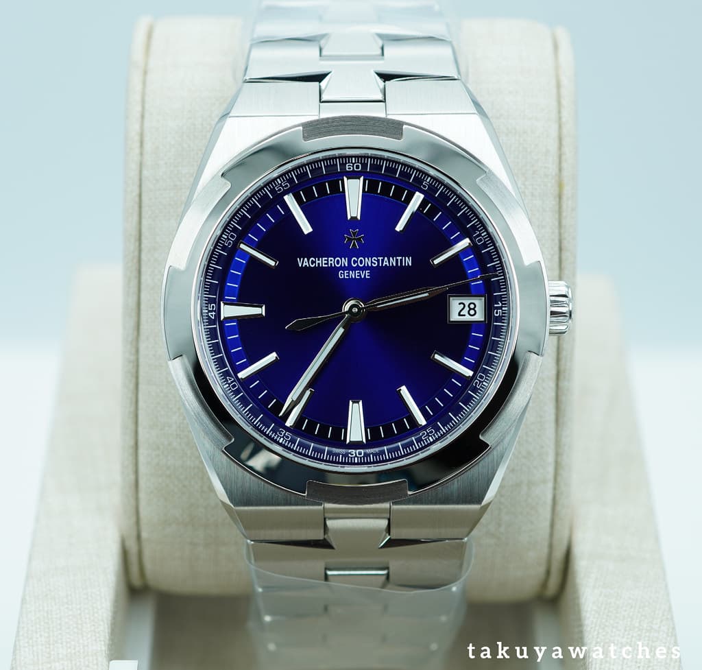FSOT:BNIB Vacheron CONSTANTIN OVERSEAS 4520V STAINLESS STEEL BLUE DIAL 2026 NEW MODEL