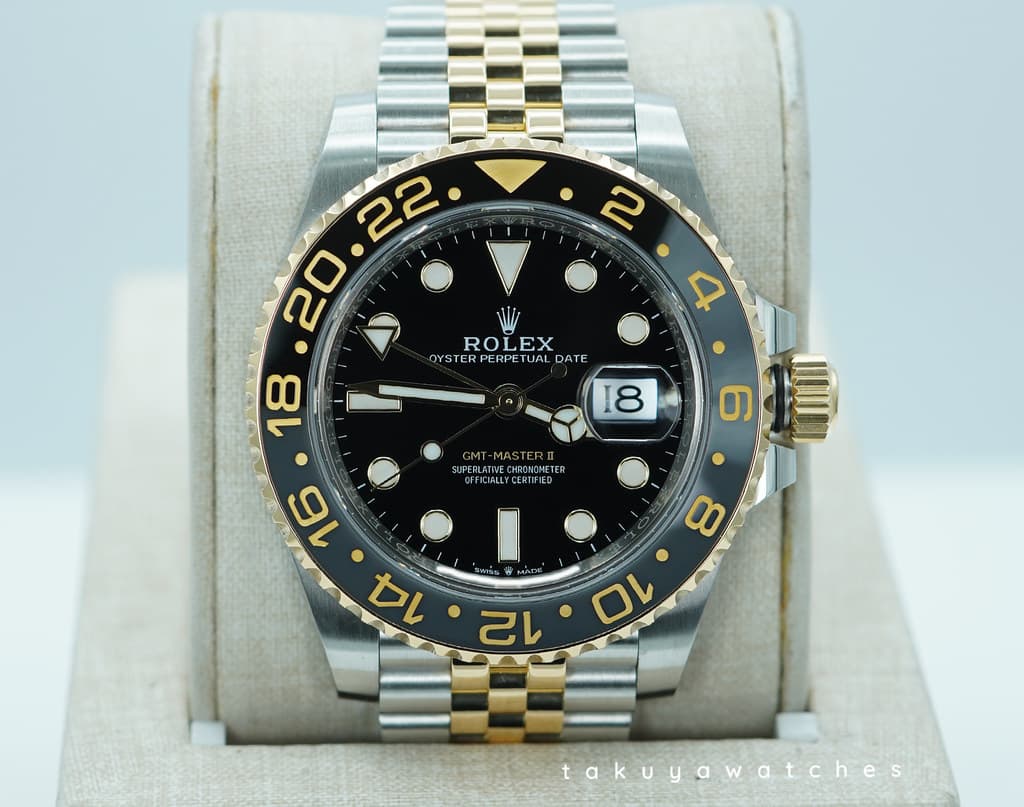 FSOT: Rolex 126713GRNR GMT MASTER 2 GREY BLACK BEZEL JUBILEE BAND 2025 FULL SET