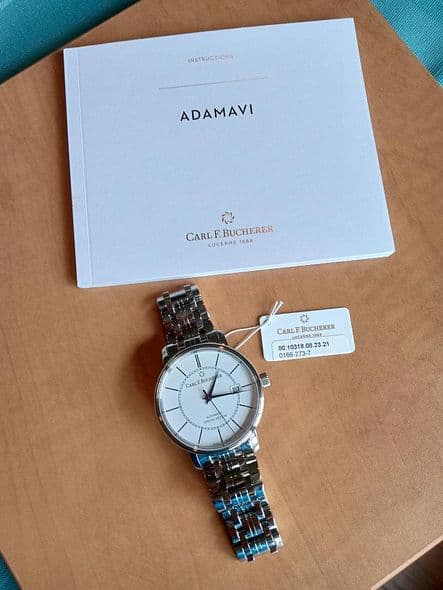 FS: BNIB CARL F. BUCHERER Adamavi Special Edition in Steel on Bracelet