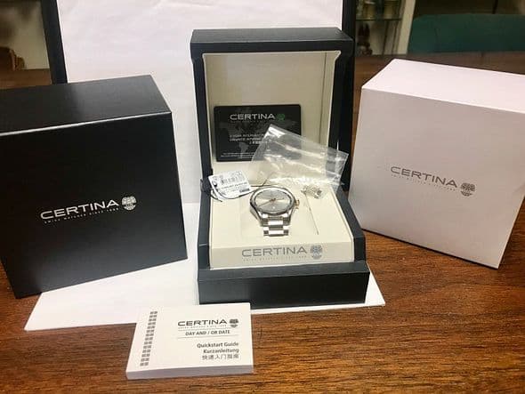 FS: LNIB CERTINA DS-1 Powermatic 80 in Steel on Bracelet