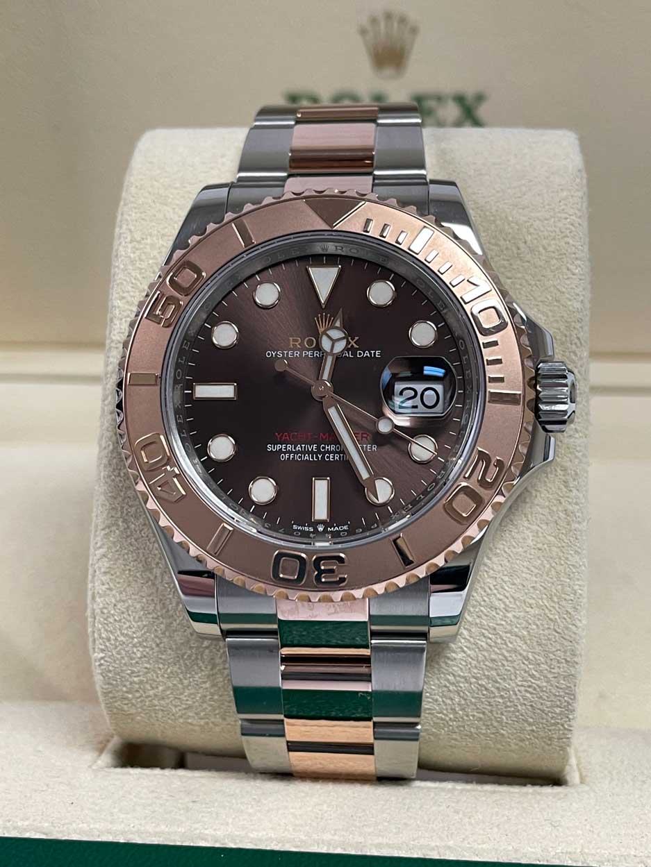 FS: Rolex Yacht-Master Yachtmaster 40 SS/Rose Gold Chocolate 126621