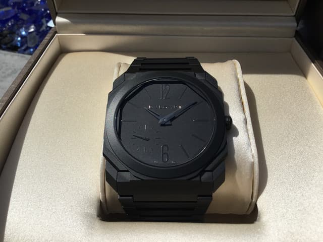 FS: BULGARI OCTO FINISSIMOS CERAMIC 103077 & TITANIUM SKELETON 103610