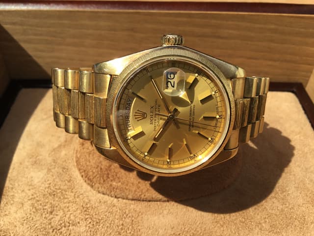 FS: Rolex Oyster Perpetual Day-Date President 18078 BARK