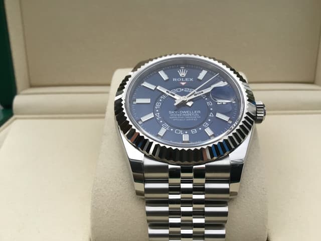 FS: ROLEX OYSTER PERPETUAL SKY-DWELLER 336934 BLUE JUBILEE