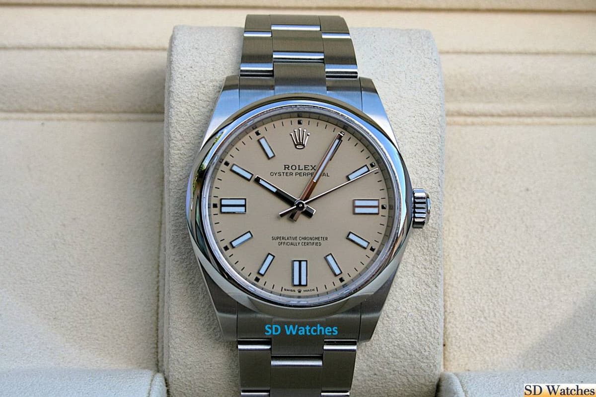 FS: ROLEX 134300 OYSTER PERPETUAL 41MM BEIGE DIAL