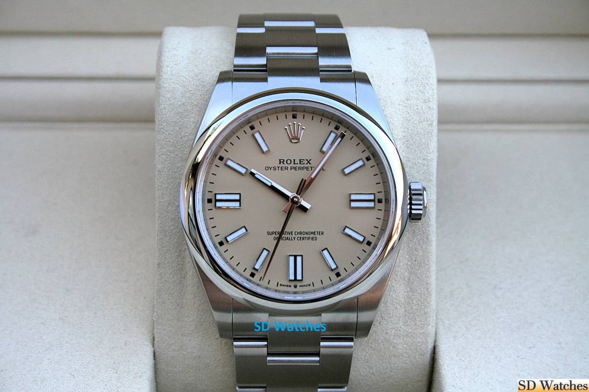 FS: ROLEX 134300 OYSTER PERPETUAL 41MM BEIGE DIAL