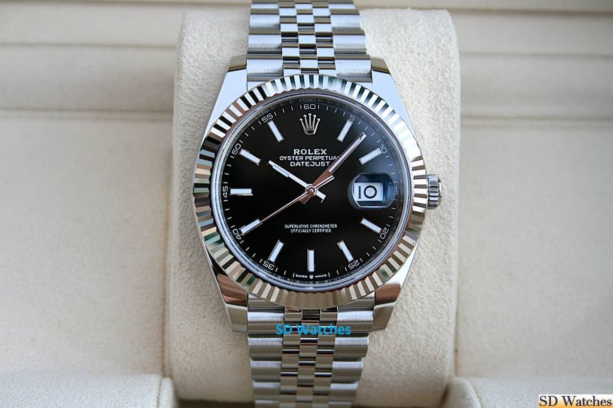FS: ROLEX 126334 DATEJUST 41MM WATCH BLACK DIAL NIB