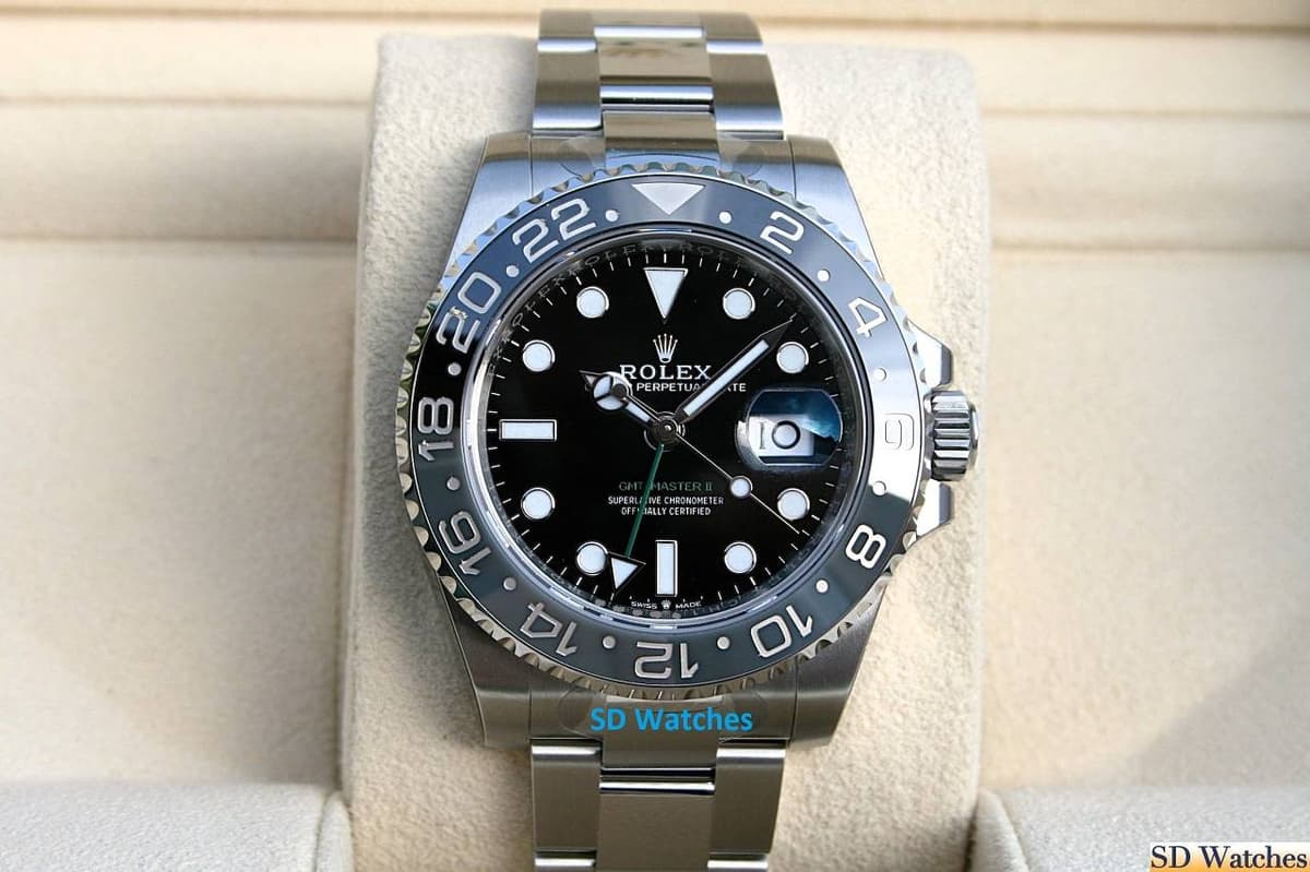 FS: ROLEX 126710GRNR GMT MASTER II WATCH BRUCE WAYNE