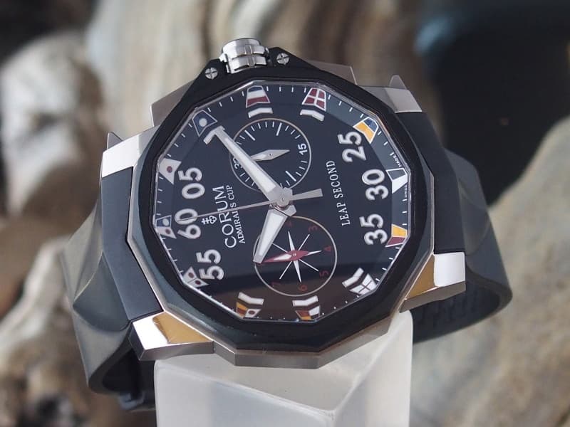 FS: Corum Admirals Cup Leap Second 48mm Ltd Ed 895.931.06 Exc Cond w/ Box FINAL PRICE