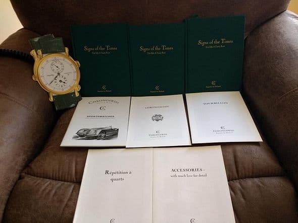 FS: WATCH BOOKS – Chronoswiss, Jaquet Droz, Vacheron Constantin, Wempe