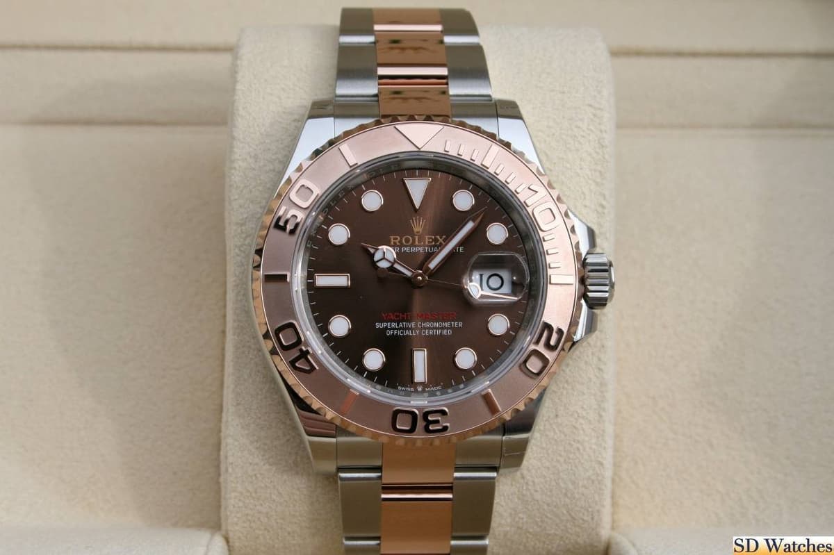 FS: ROLEX 126621 YACHTMASTER WATCH 18K/SS CHOCOLATE DIAL NIB