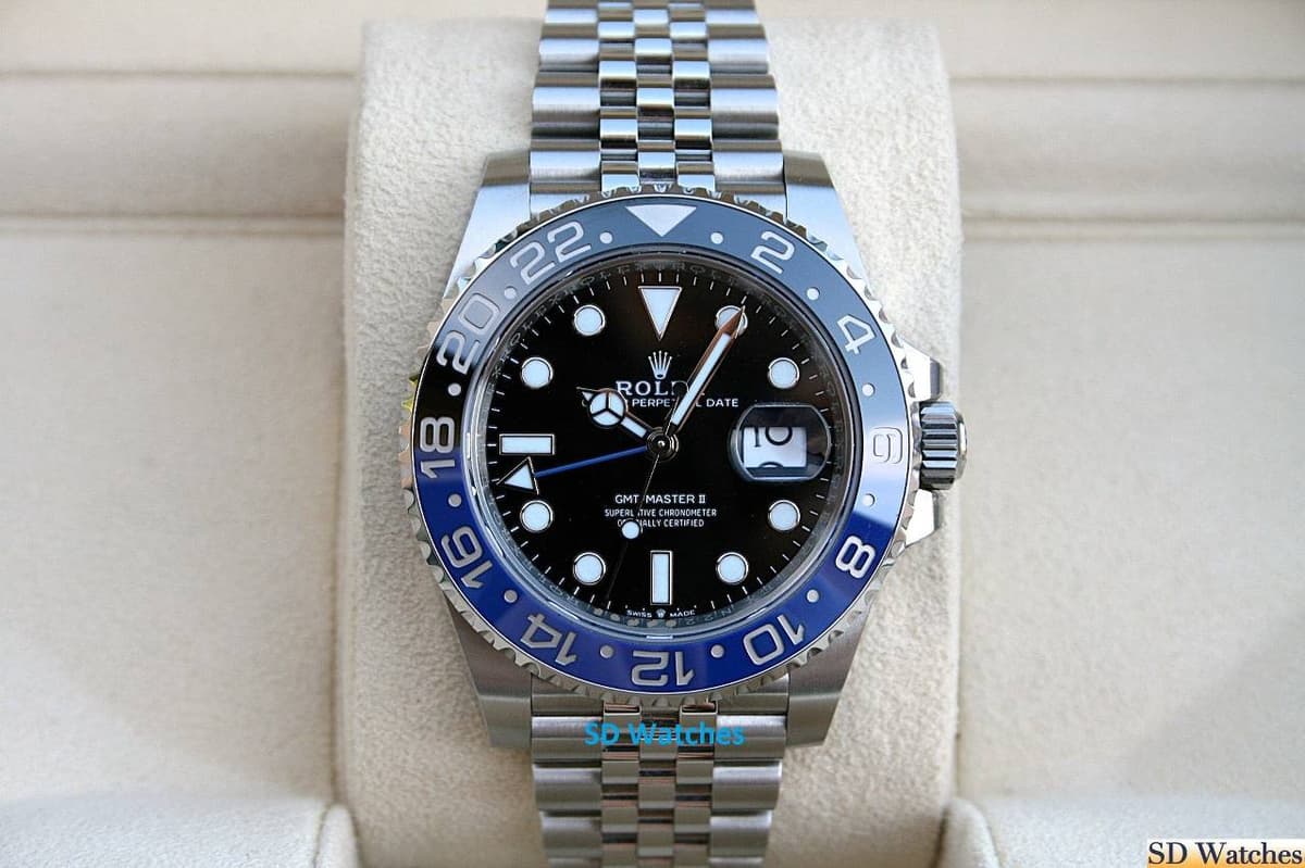 FS: ROLEX 126710BLNR GMT MASTER II WATCH BATGIRL