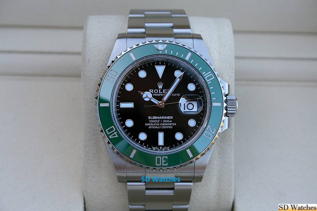 FS: ROLEX 126610LV SUBMARINER WATCH GREEN BEZEL STARBUCKS