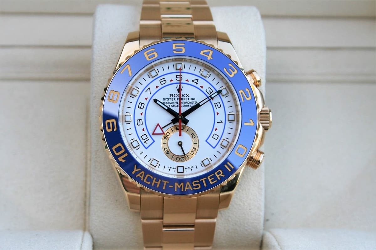 FS: ROLEX 116688 YACHTMASTER II 18K YELLOW GOLD