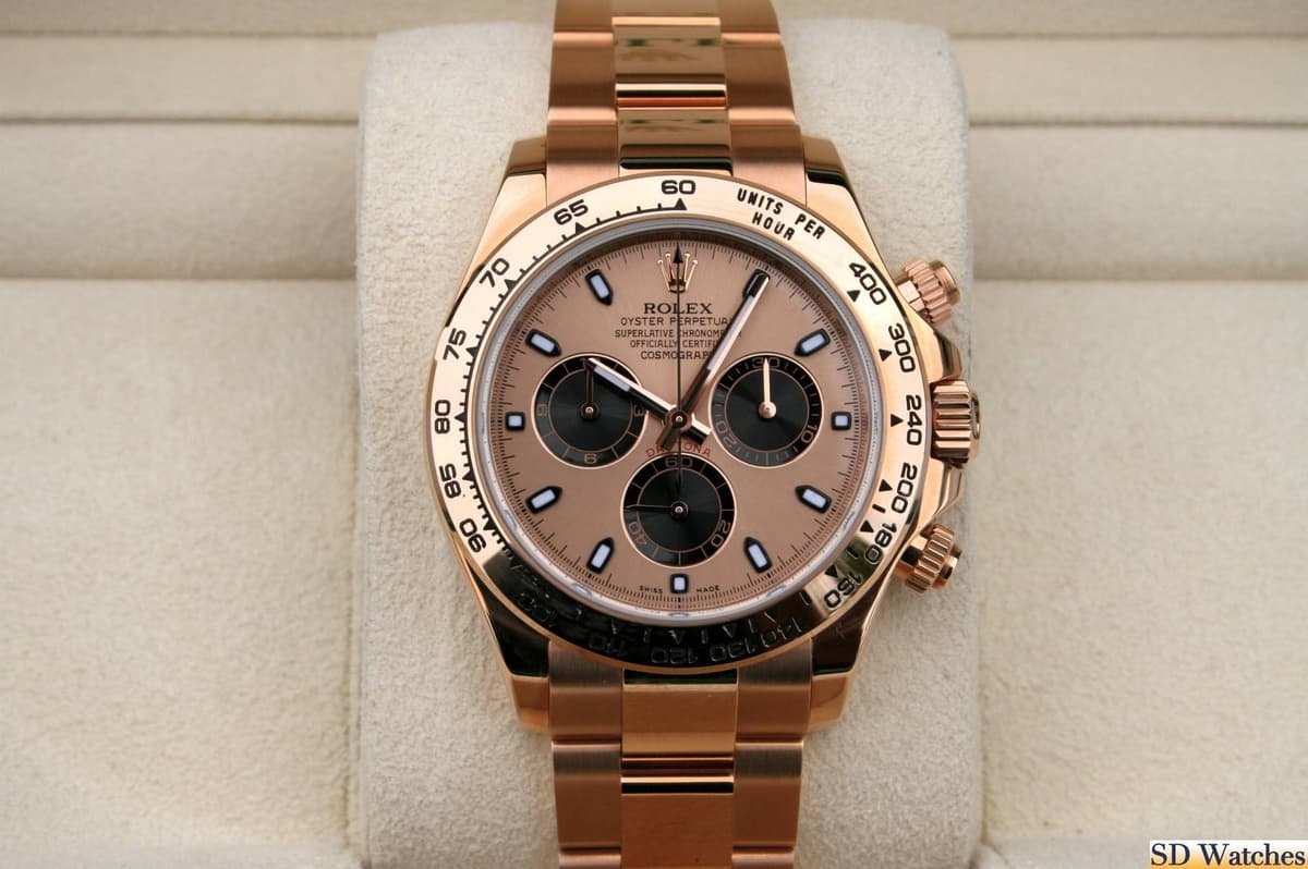 FS: ROLEX 116505 DAYTONA COSMOGRAPH WATCH 18K ROSE GOLD