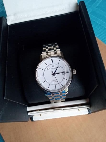 FS: BNIB CARL F. BUCHERER Adamavi Special Edition in Steel on Bracelet