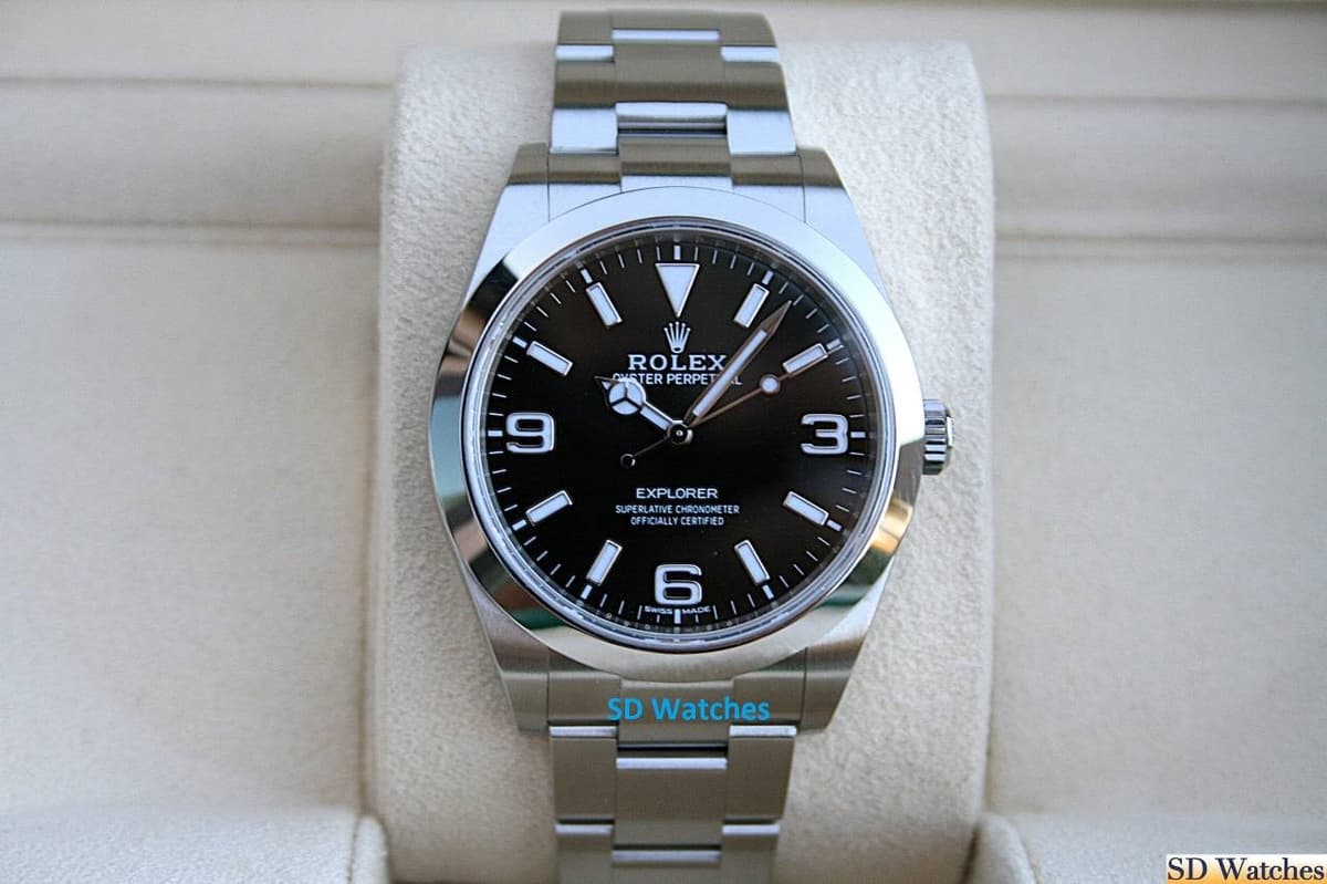FS: ROLEX 214270 EXPLORER 39MM WATCH MK2 LUME DIAL