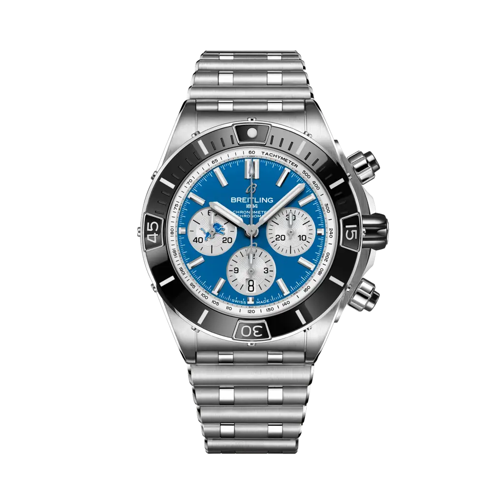 Breitling Breitling Super Chronomat B01 Chronograph 44 NFL Detroit Lions Edition