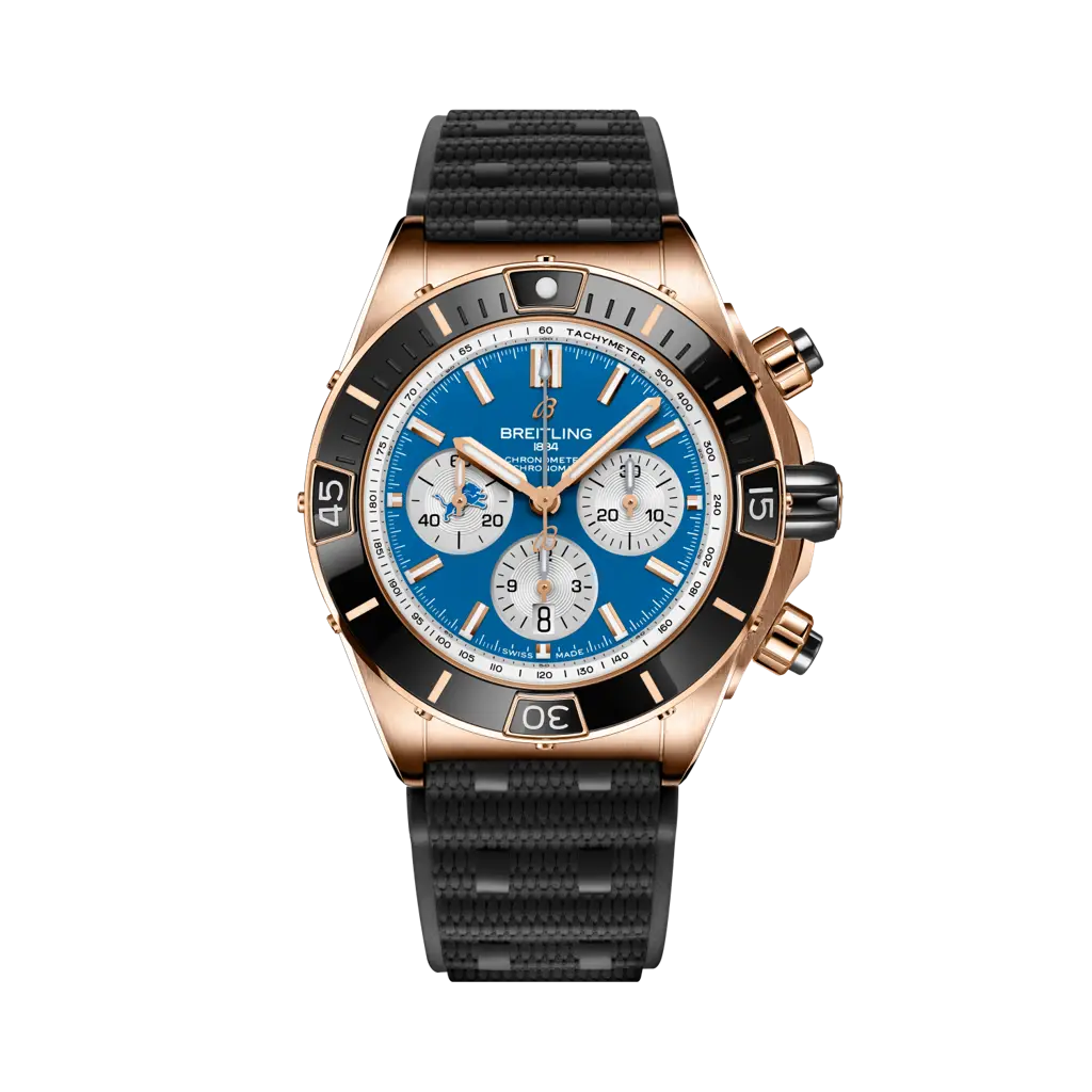 Breitling Breitling Super Chronomat B01 Chronograph 44 NFL Detroit Lions Edition