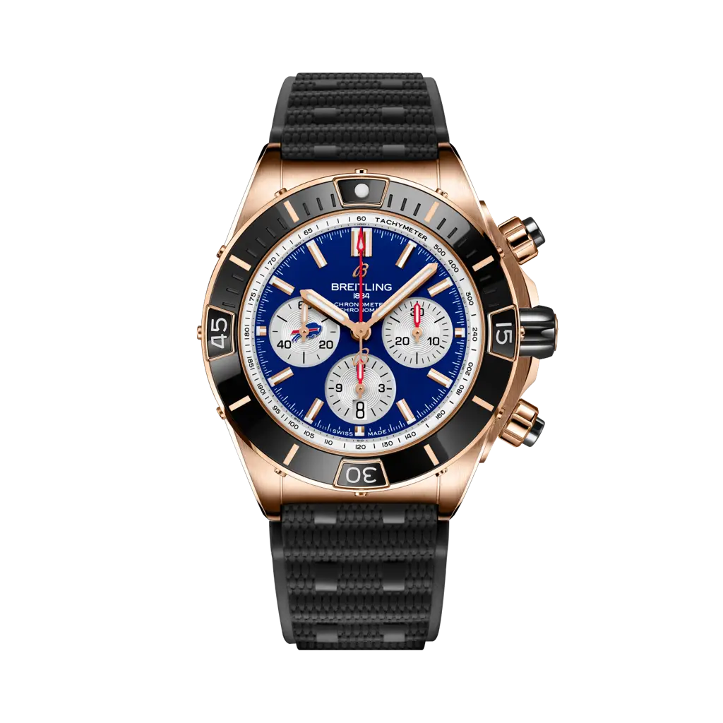 Breitling Breitling Super Chronomat B01 Chronograph 44 NFL Buffalo Bills Edition