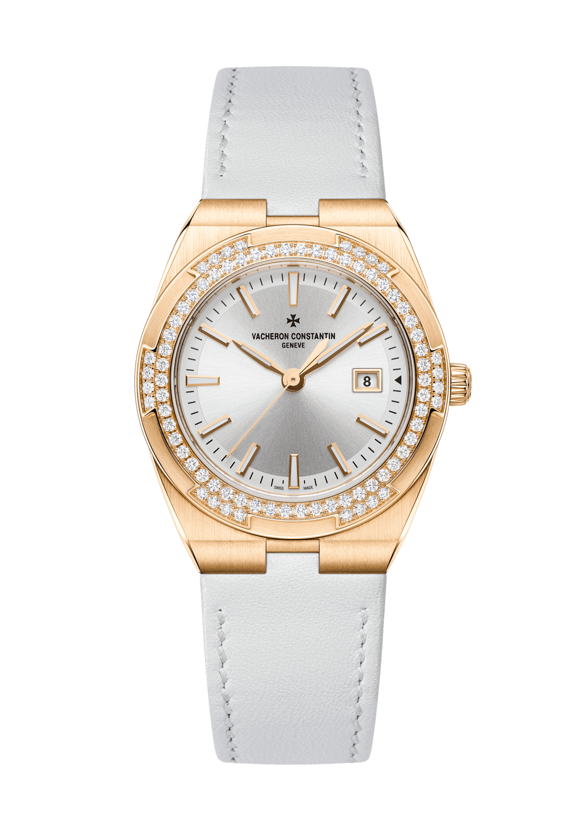 Vacheron Constantin Overseas quartz - 33 mm - Pink Gold Watch