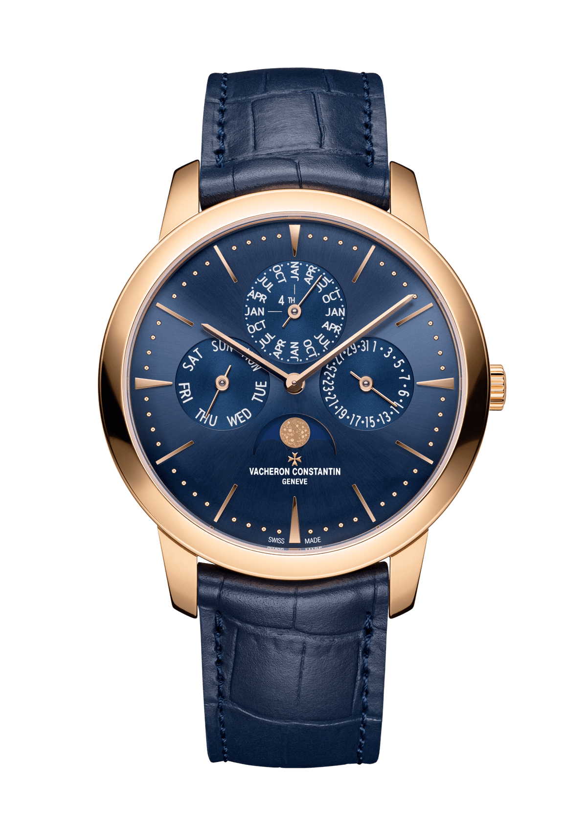 Vacheron Constantin Patrimony perpetual calendar ultra-thin - 41 mm - Pink Gold Watch