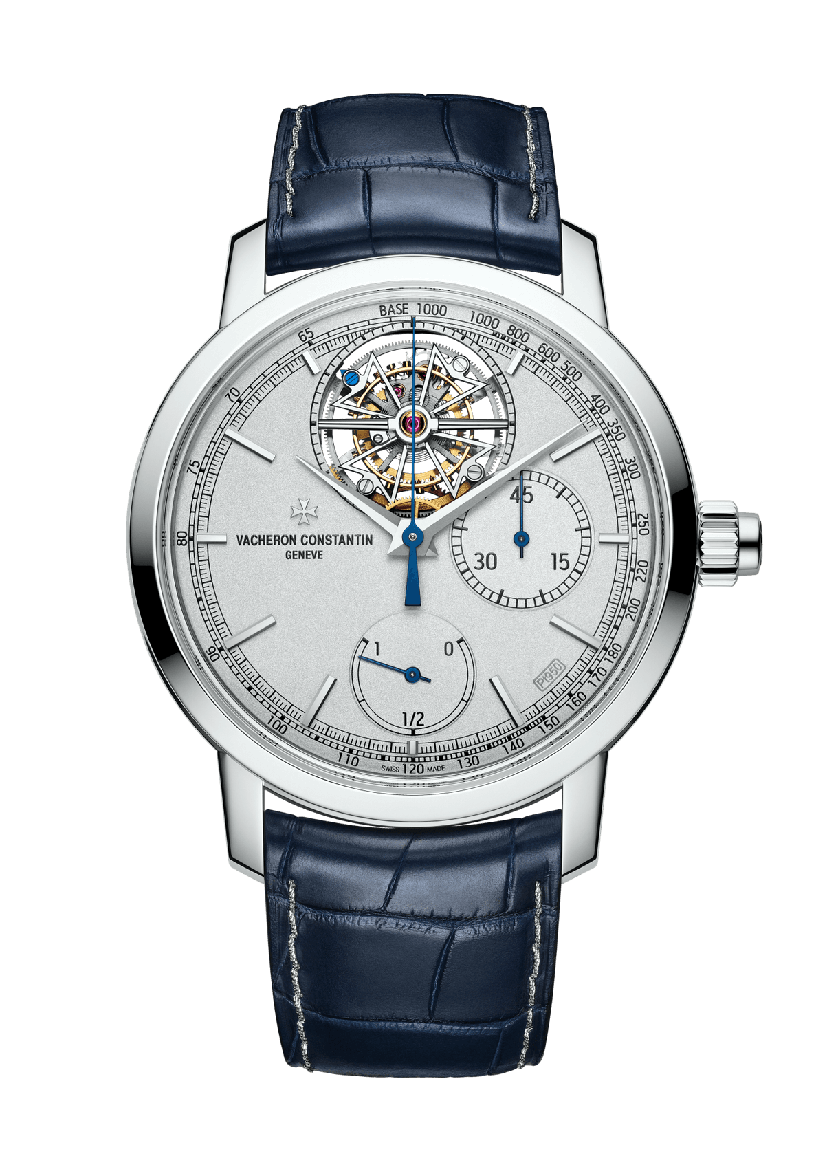 Vacheron Constantin Traditionnelle tourbillon chronograph Collection Excellence Platine - 42.5 mm - Platinum Watch