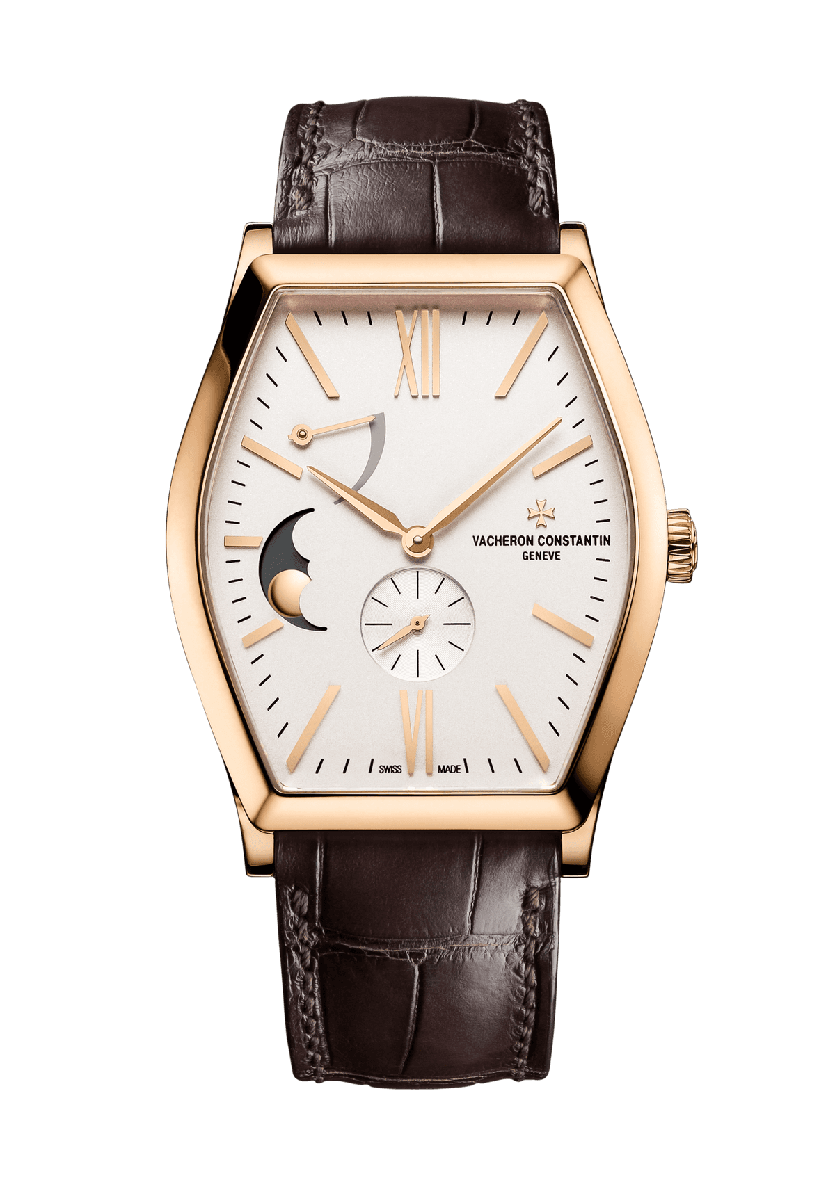 Vacheron Constantin Malte moon phase - 42 x 36.7 mm - Pink Gold Watch