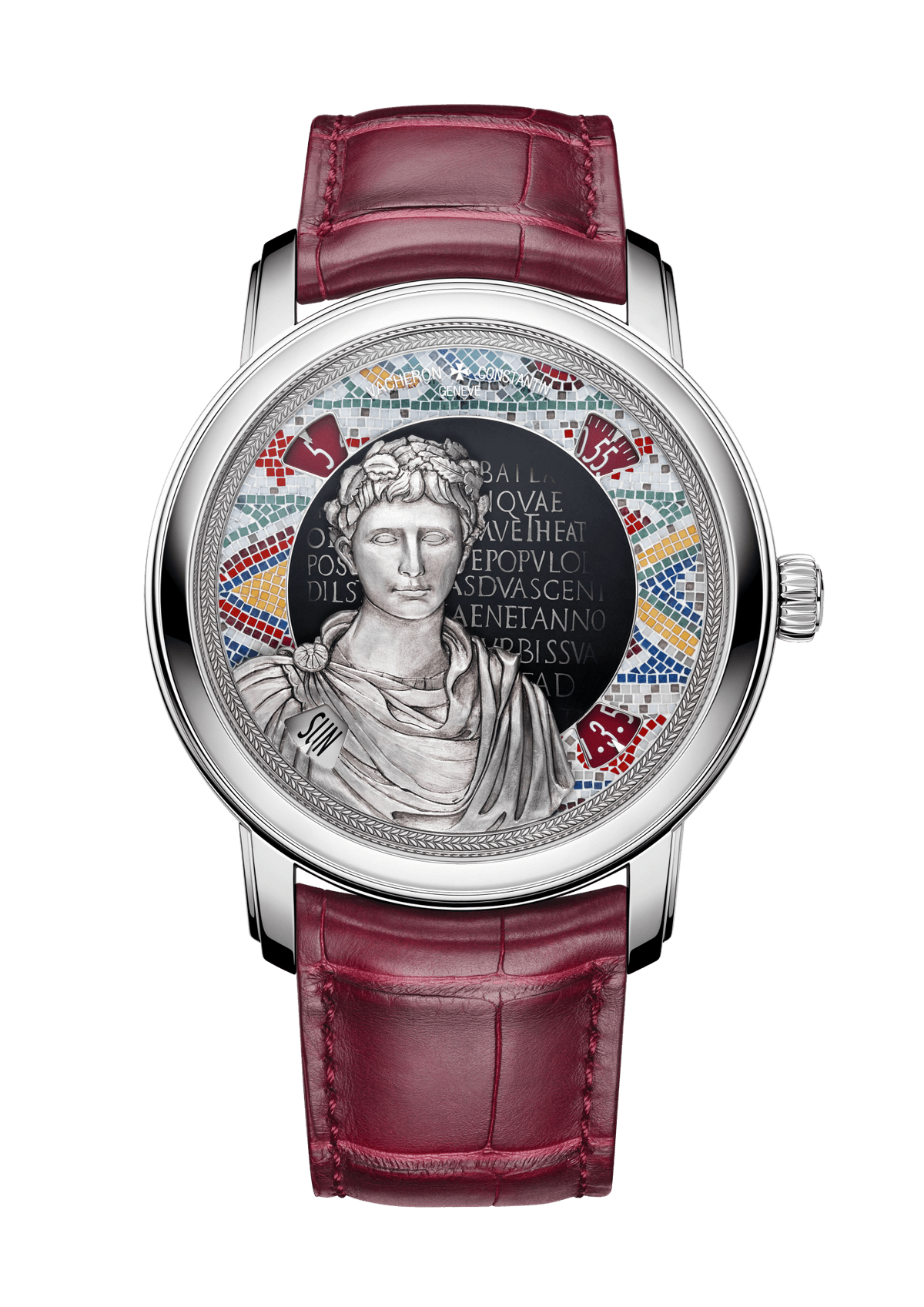 Vacheron Constantin Métiers d'Art Tribute to great civilisations - Buste d'Auguste - 42 mm - White Gold Watch