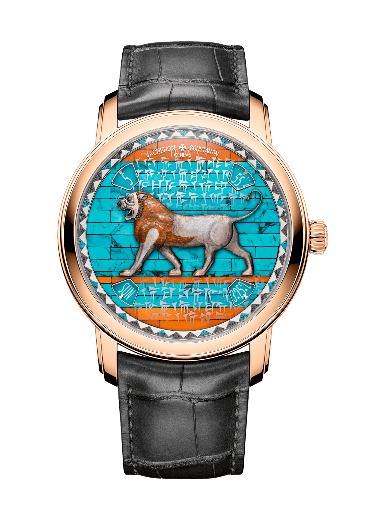 Vacheron Constantin Métiers d'Art Tribute to great civilisations - Lion de Darius - 42 mm - Pink Gold Watch