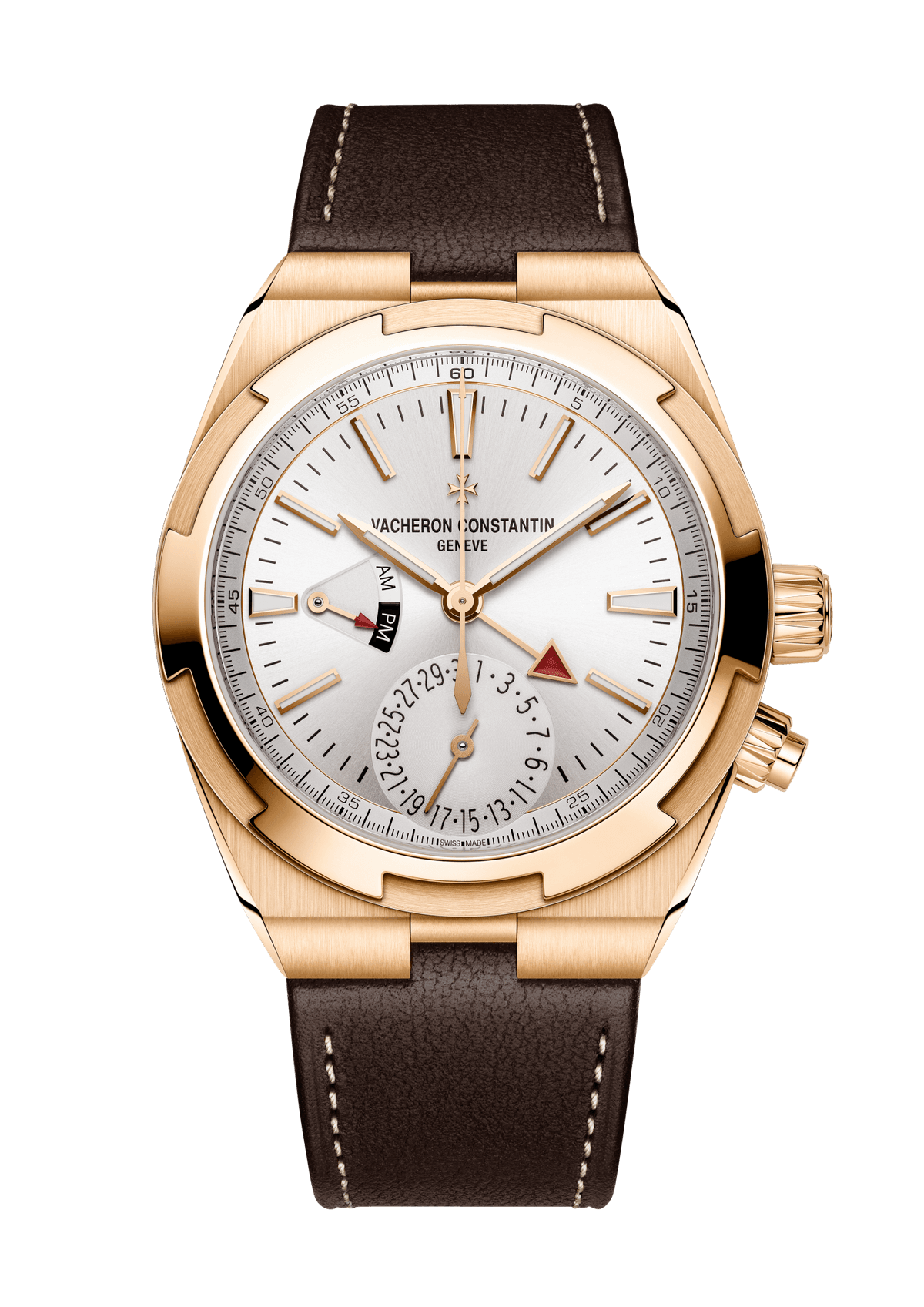 Vacheron Constantin Overseas dual time - 41 mm - Pink Gold Watch