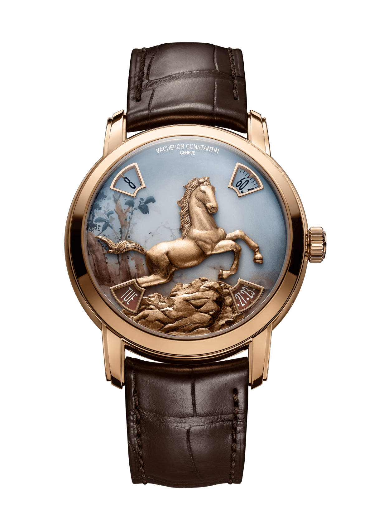 Vacheron Constantin Métiers d'Art The legend of the Chinese zodiac - year of the horse - 40 mm - Pink Gold Watch