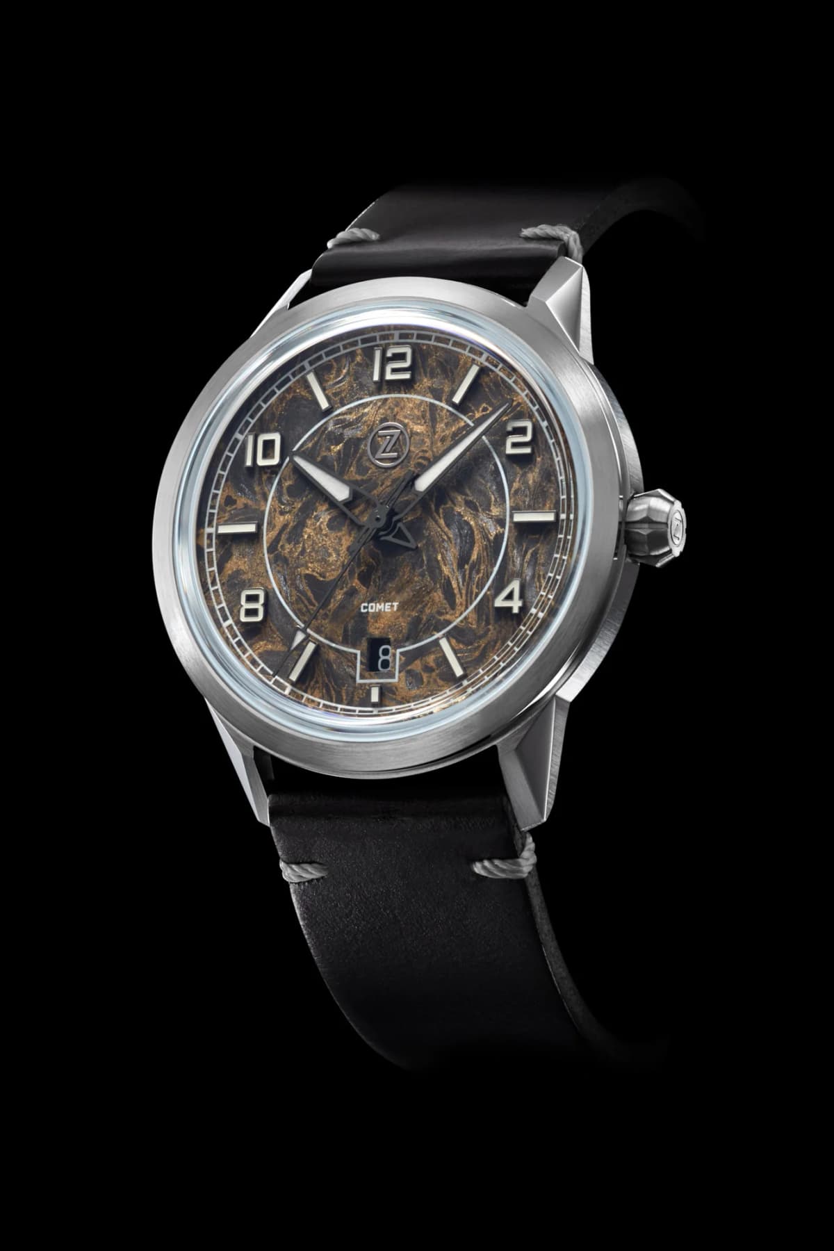 Zelos Zelos Comet 39mm 'Gold Carbon'