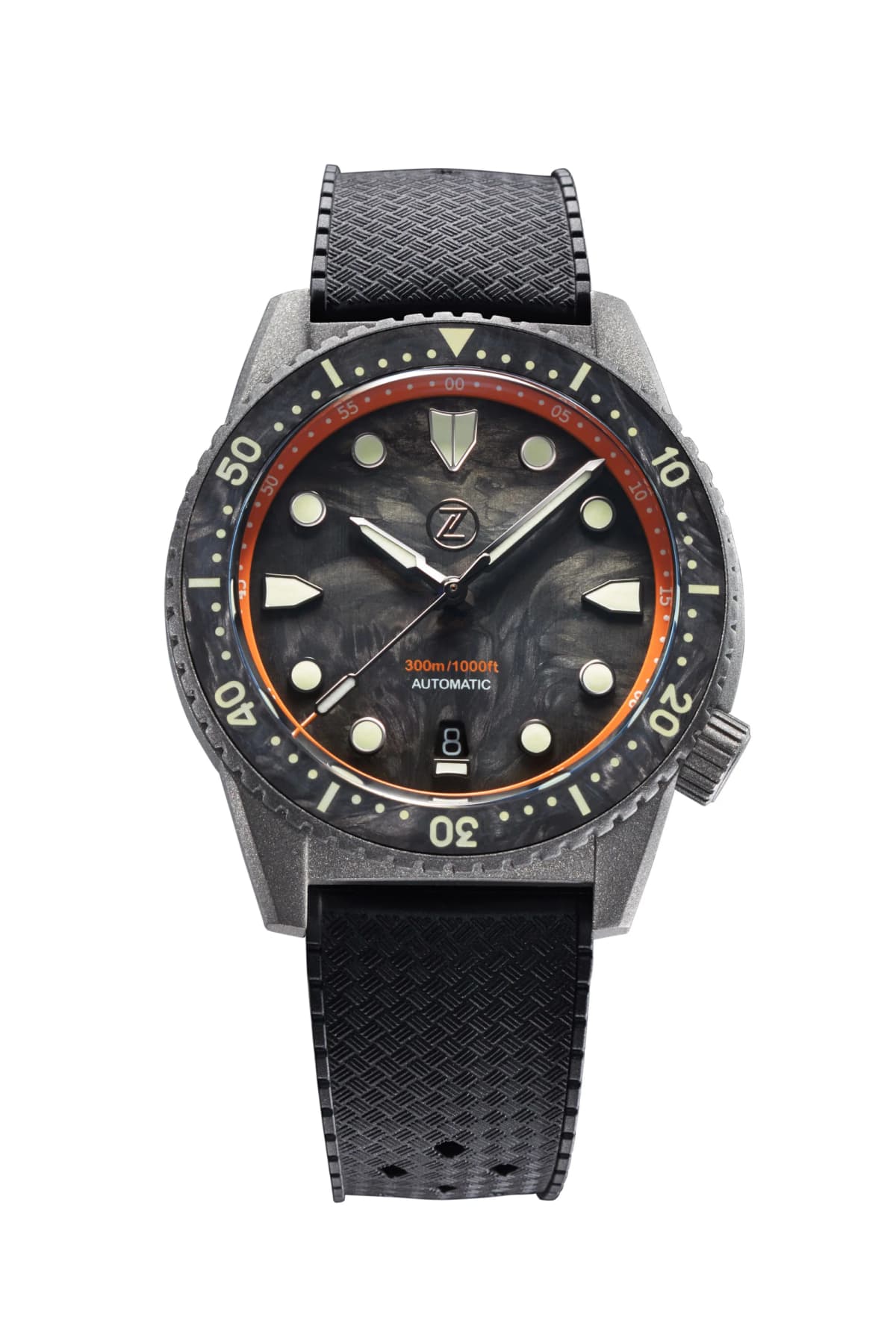 Zelos Zelos Mako 300m Diver 'Cerakote Carbon'