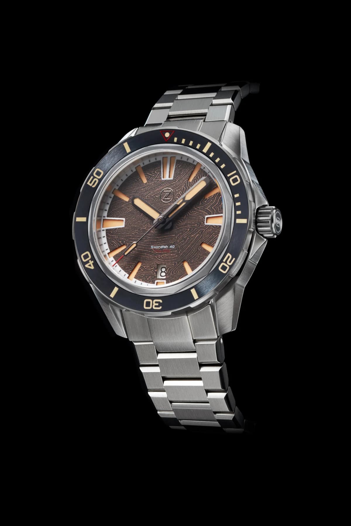 Zelos Zelos Swordfish 40mm SS 'Space Coral Carbon' Limited Edition