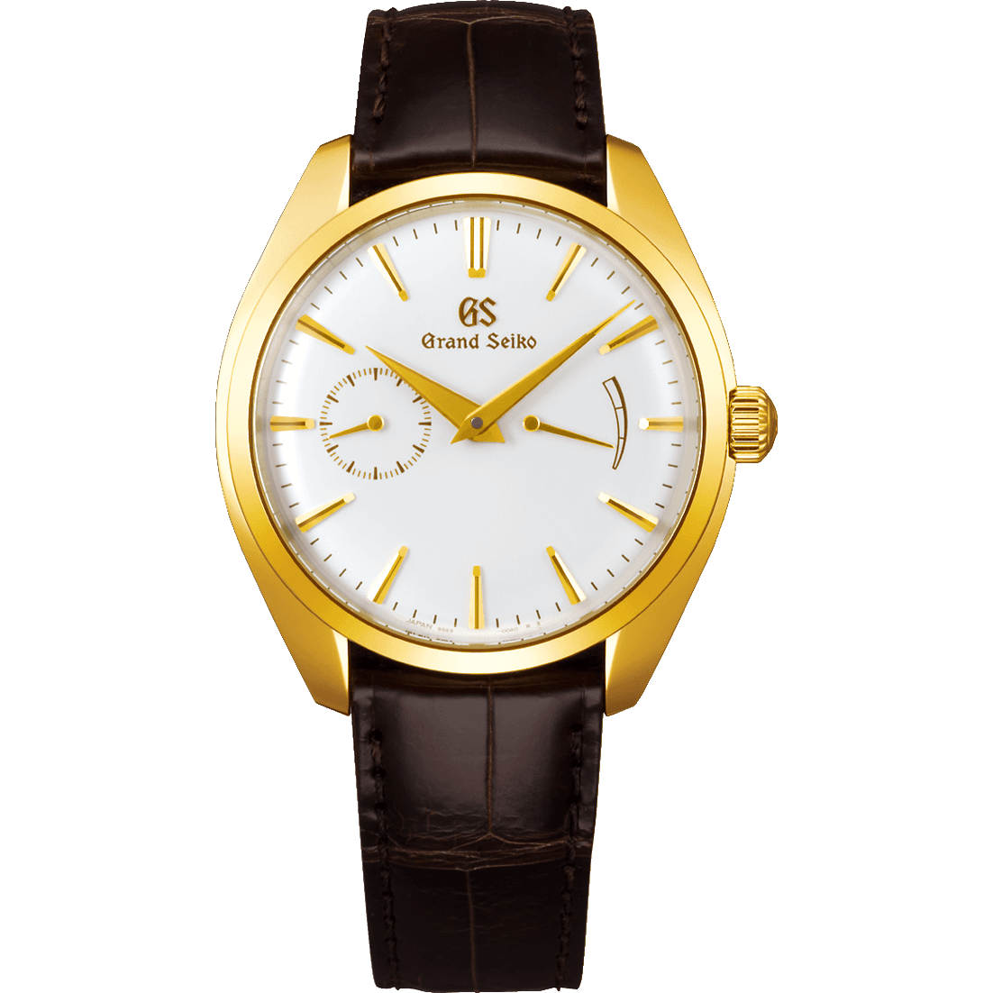 Grand Seiko Grand Seiko A new manual-winding caliber. A new slim profile. 18K yellow gold case in the Grand Seiko Elegance Collection.