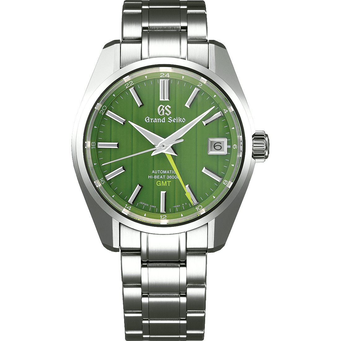 Grand Seiko Grand Seiko Special Edition GMT timepiece inspired by a bamboo garden path