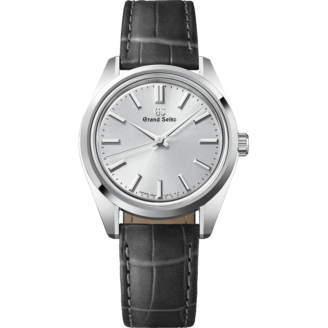 Grand Seiko Grand Seiko A slim, mid-size re-interpretation of the 44GS with a sunray pattern silver-colored dial