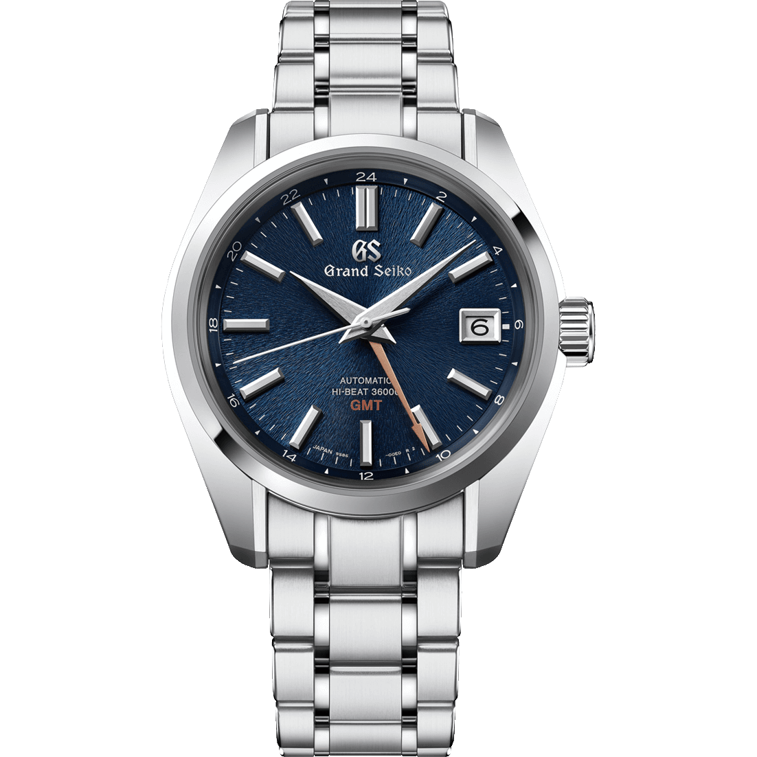 Grand Seiko Grand Seiko The 44GS design presented in Ever-Brilliant Steel with a Hi-Beat 36000 GMT