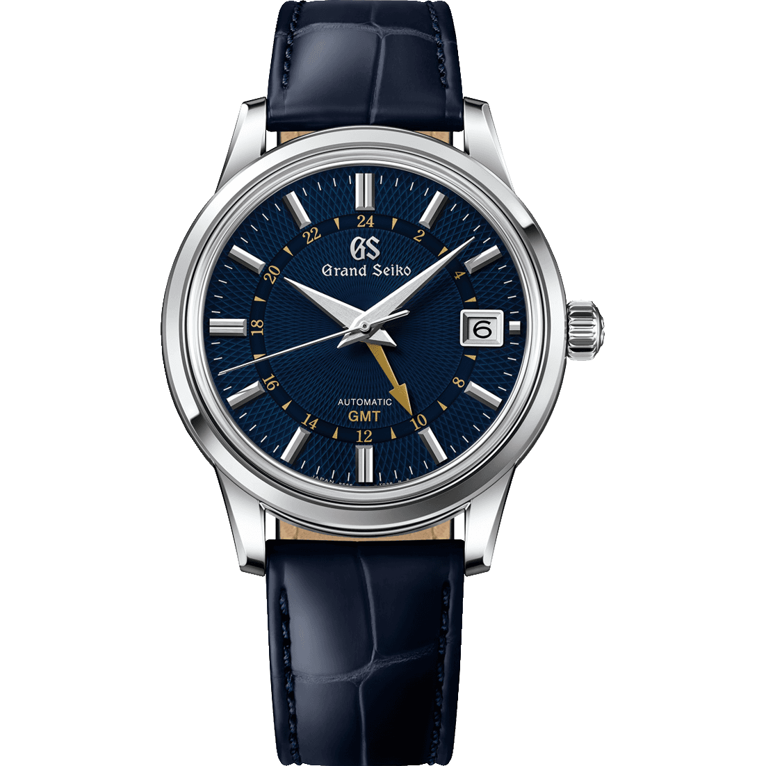 Grand Seiko Grand Seiko A classic mechanical GMT, the "Moondrop" expresses the beauty of dew drops gleaming in autumn moonlight.